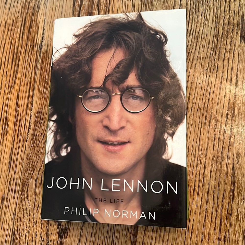 UEC JOHN LENNON : THE LIFE BY PHILIP NORMAN HARDCOVER BOOK